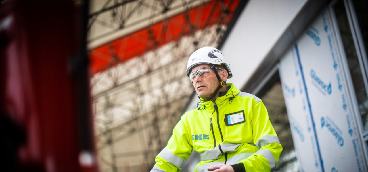 Eke-Rakennus Oy, työnjohtaja Eero Merilälinen